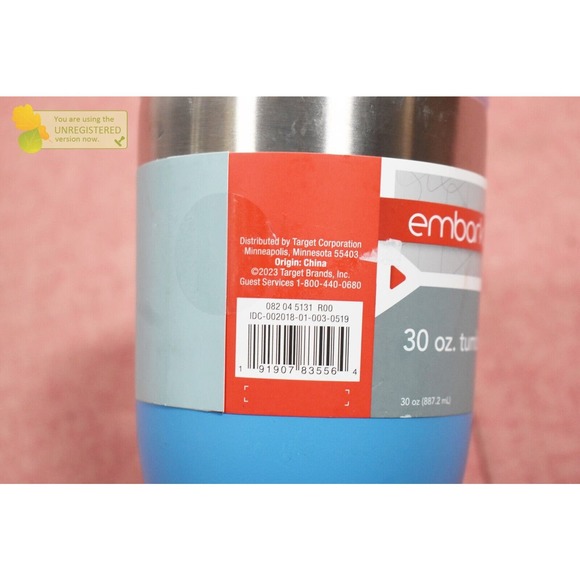 Embark 30oz Stainless Steel Lidded Tumbler Blue - Picture 6 of 6